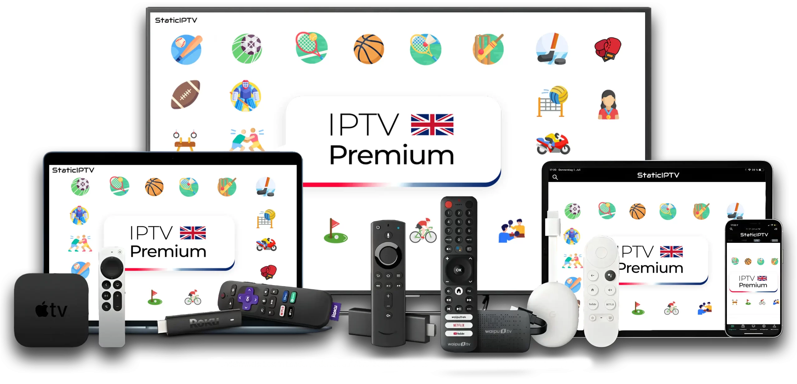 IPTV compatible with all applications and devices